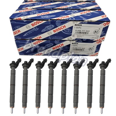 8x BOSCH Fuel Injectors For 2015-2019 FORD Powerstroke 6.7L No Core FC3Q9K546A
