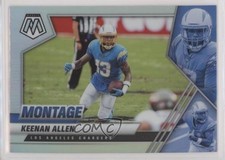 2021 Panini Mosaic Montage Silver Prizm Keenan Allen #MON-23 0nj5
