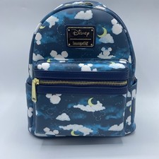 Disney Mickey Mouse Clouds Constellations Loungefly Mini Backpack Bag NWT
