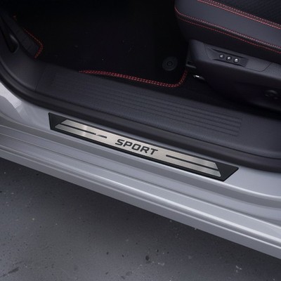 Für Ford Focus IV 2018-2025 Einstiegsleisten Türschweller, Edelstahl 4 Stück