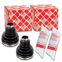2X Febi Bilstein Faltenbalgsatz Achsmanschette Passend FüR Ford Transit Fy Fz F