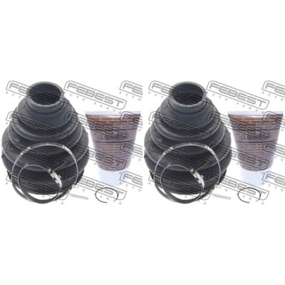 Febi Bilstein 36836 Kit Soffietti Albero Motore - Per Smart Fortwo (451) - Cuffia Semiasse