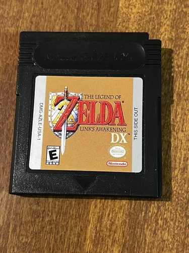 The Legend of Zelda Link's Awakening DX (Game Boy Color, 1998) Authentic TESTED