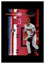 2005 Leaf Certified Materials Mirror Red 77 Jose Vidro /100 Washington Nationals