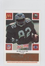 1986 McDonald's Play & Win All-Star Team Orange Tab Mike Quick 0l1