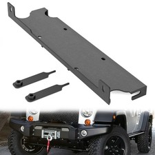 Bolt-on Front Winch Mounting Plate For 20072018 Jeep Wrangler Jk Jku 12000 Lbs