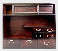 Japanische Vintage Chadan Tansu Teekommode Schrank kleine Schubladen