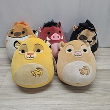 Squishmallows Lion King Lot 8 Inches Shiny Bellies Plushies Squishies