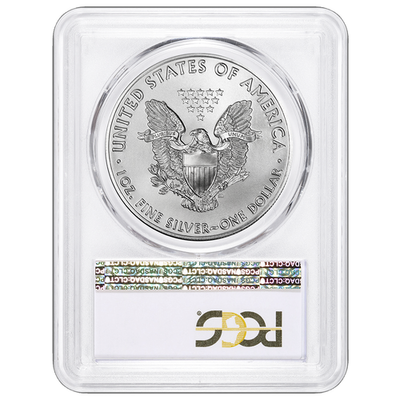 2016 1 oz American Silver Eagle PCGS MS69 30th Anniversary Label