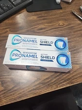 2 Pack! Sensodyne Pronamel Active Shield Enamel Toothpaste Fresh Mint 3.4oz
