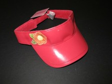 Gymboree tropical paradise Island getaway aloha sunshine red sun visor hat 3-4