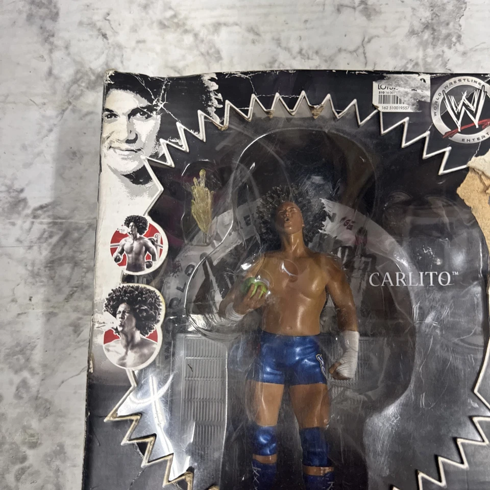 WWE Jakks Pacific Inigualable Furia Carlito Platino Serie 3 WWE 7” Caja Abierta Foto 2 de 4