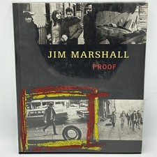 Jim Marshall PROOF Photography Hardcover Book Rock Music Photos Chronicle