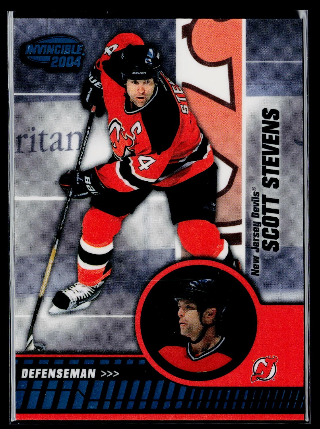 2003-04 Pacific Invincible #59 Scott Stevens Blue #/350
