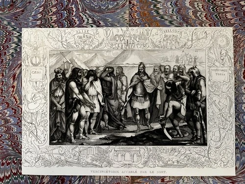 Vercingetorix overwhelmed by fate - History of ANQUETIL - Chierry