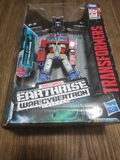 Transformers Cybertron Earthrise Leader WFC-E11 Optimus Prime 7 inch Action...
