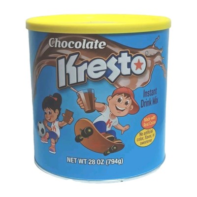 Kresto Chocolate Instant Instant Drink Mix Family Pack Free Fast Shipping!