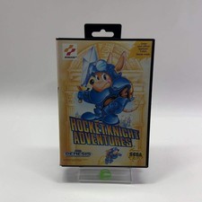 Rocket Knight Adventures (Sega Genesis, 1993) Complete In Box CIB