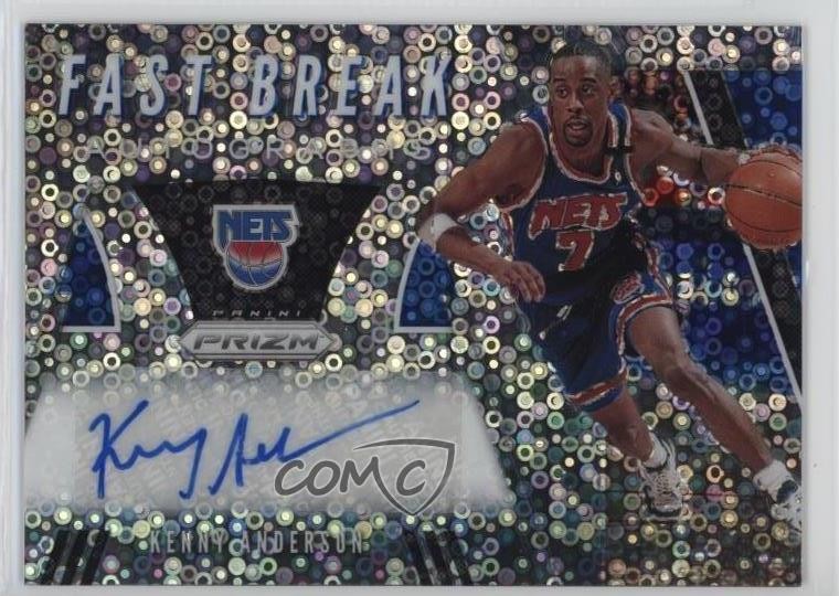 Kenny Anderson #FB-KAN 2019-20 Panini Prizm Basketball Fast Break Autographs