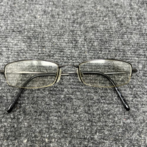 Flexon by Marchon Frames Only 641 Black Chrome (140) Half Rim - 第 1/9 張圖片