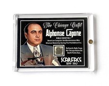 Al Capone SCARFACE Authentic Relic Card In Case