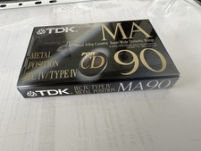 TDK MA 90 Type IV - Metal. 1992-95. Made in Japan - US market. Neu in OVP.