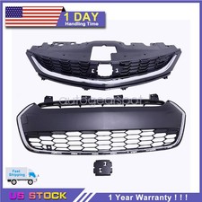For 2017-2020 Chevrolet Sonic Rs Front Upper Grille Lower Grill 94538130 New Us For 2017-2020 Chevrolet Sonic Rs Front Upper Grille Lower Grill 94538130 New Us