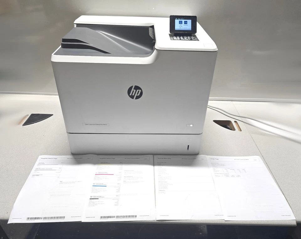 HP Color LaserJet M652N J7Z98A Enterprise Printer - Image 2 of 4