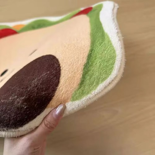 Strong Absorbent Bread Shaped Carpet Cartoon Foot Mat Children's Room - Picture 6 of 7