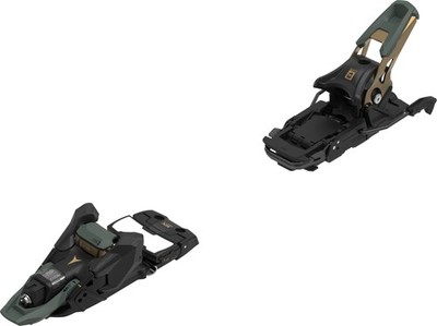 Atomic Shift 13 Mn Backcountry Ski Bindings, Black/Green/Bronze, 90mm MY25