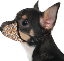 Dog Muzzle for Extra Small Dogs anti  Prevent Biting Chewing Barking Soft Air M