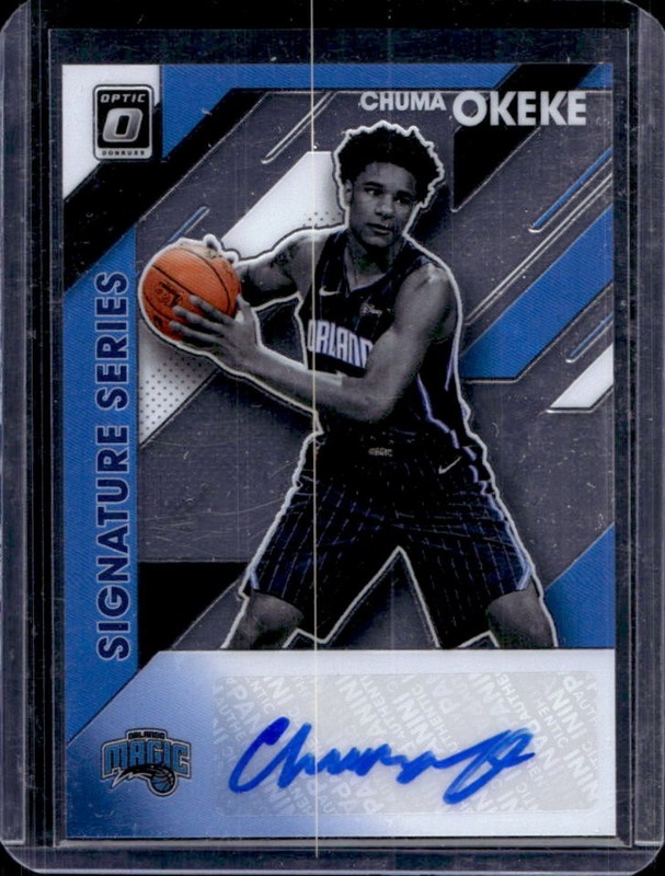 2019-20 Panini Donruss Optic Chuma Okeke Signature Series RC Auto #SS-CHO Magic