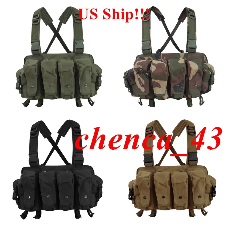 US!! Tactical 5.56 Chest Rig Utility 6b13 Tactical Vest Chest Rig