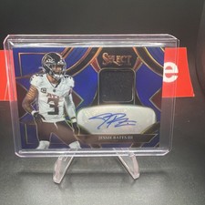2025 Select #SME-JBS JESSIE BATES III Patch Auto Blue Prizm /149 Falcons