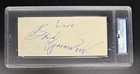 Bruce Springsteen Signed Autograph Full Vintage Signature Cut Card PSA/DNA COA