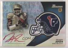 2012 Bowman Chrome Rookie Auto Red Ink Dwight Jones #BCRA-DJ Auto 5lp