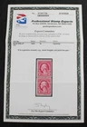 CKStamps: US Stamps Collection Scott#606 Mint NH OG Line Pair PSE Cert