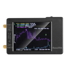 2022 New Updated NanoVNA-H4 4inch Vector Network Analyzer 10k-1.5GHz HF VHF UHF