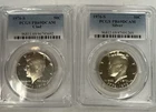 1976 S Kennedy Half PR69 DCAM Silver And Clad Set