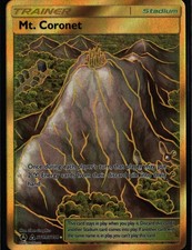 Mt. Coronet Shiny Holo Rare Hidden Fates Shiny Vault SV89/SV94 Stadium Pokemon C