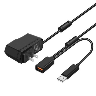 Power Adapter Supply Cord USB Cable for Kinect For Microsoft Xbox 360 Kinect