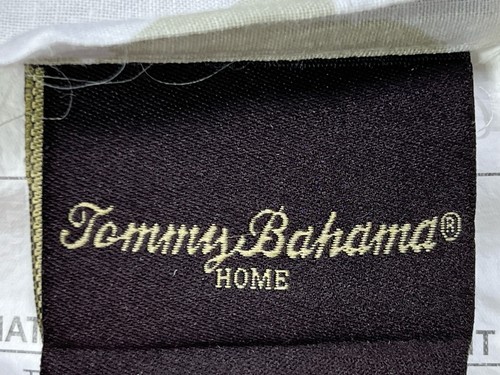 Tommy Bahama Bonny Cove Quilted Pillow Shams Tropical Standard Size Set 2 Piece - Picture 13 of 14