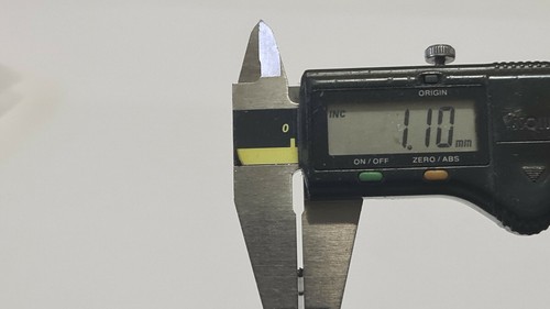 Watchmaking Louis BELET SA Carbide micro End mill 1.1 mm 0.0433 inc  No23 - Foto 2 di 9