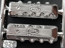 1933 Willys Valve Covers For 427 Sohc Ford V8 Engine From Amt 125 Model Kit 33