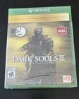 Dark Souls III 3 The Fire Fades Edition Xbox One Complete New SEALED