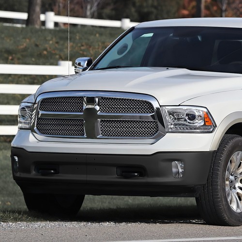 For 13-23 Ram 1500 Classic Black Steel Front Bumper w/Fog Light Hole Replacement - Picture 6 of 6