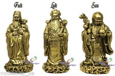 Fuk, Luk, Sau, drei Hausg&ouml;tter , H: 18,00 cm