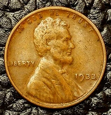 1933-P Lincoln Wheat Cent ~ VERY FINE (VF) Condition ~ COMBINED SHIPPING!