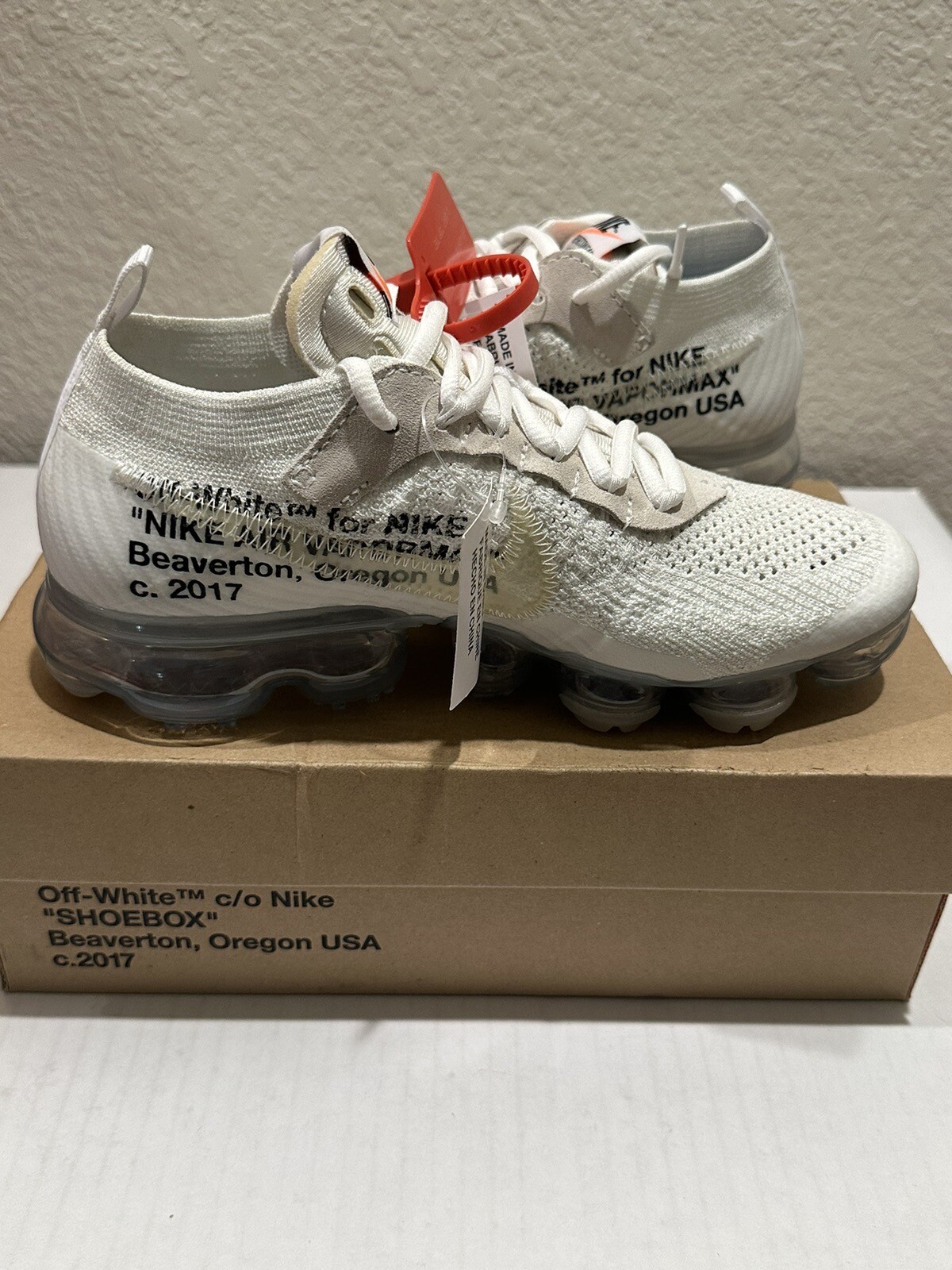 OFF WHITE X NIKE Nike Air VaporMax x OFF WHITE parte 2 (2018) AA3831 100 taglia USA 6