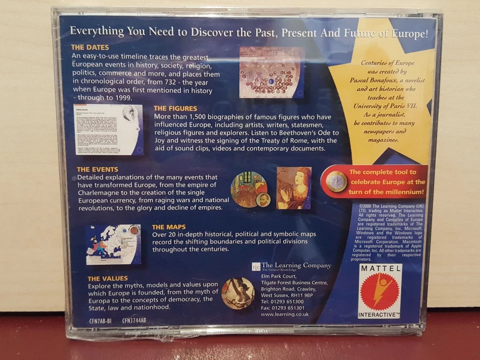 Centuries of Europe - A Chronology of our Times - PC CD ROM Software - NEW (M12) - Image 2 of 2